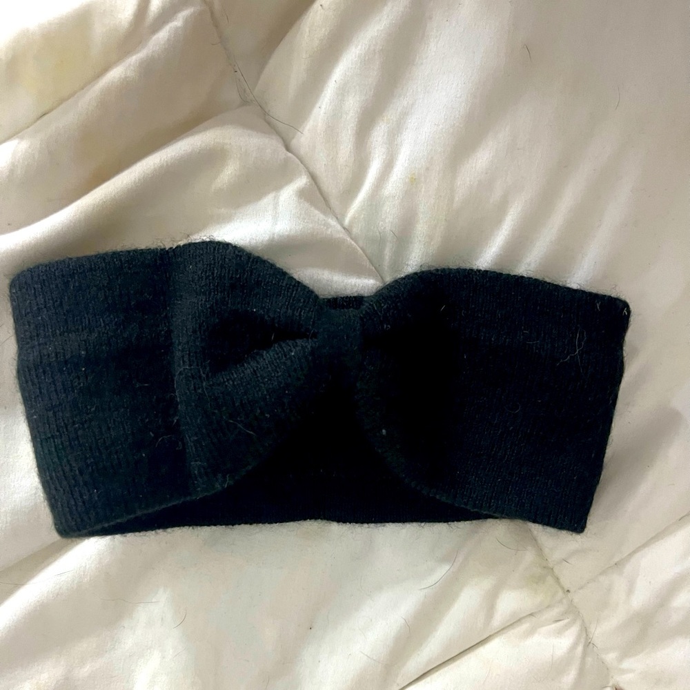 Black headband/turban